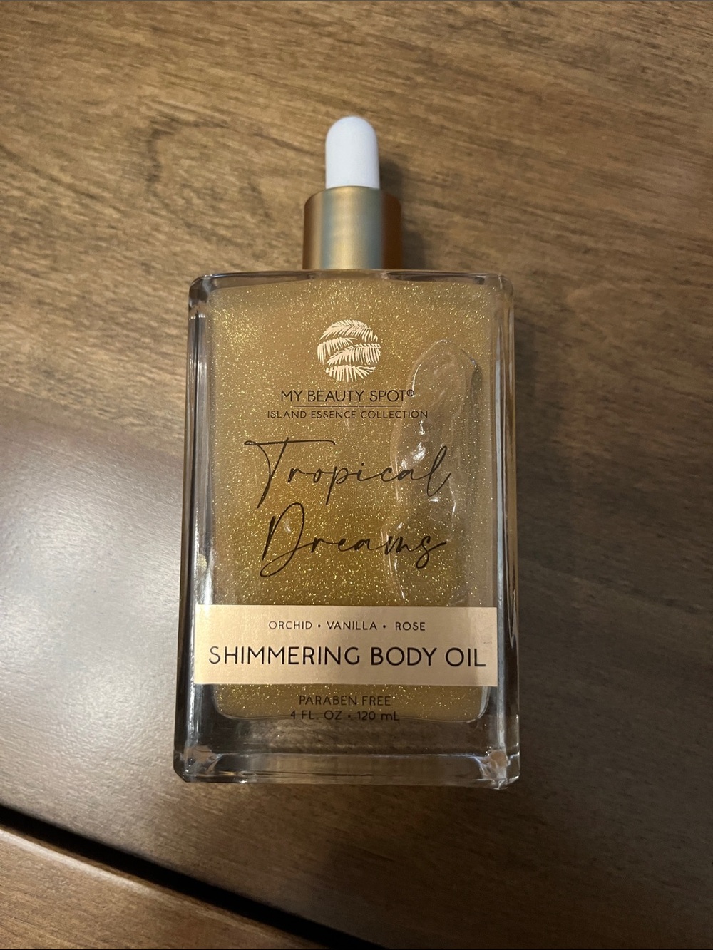 My Beauty Spot Tropical Dreams Shimmering Body Oil - Gold